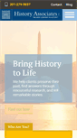 Mobile Screenshot of historyassociates.com